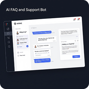 AI-POWERED FAQ & SUPPORT BOT