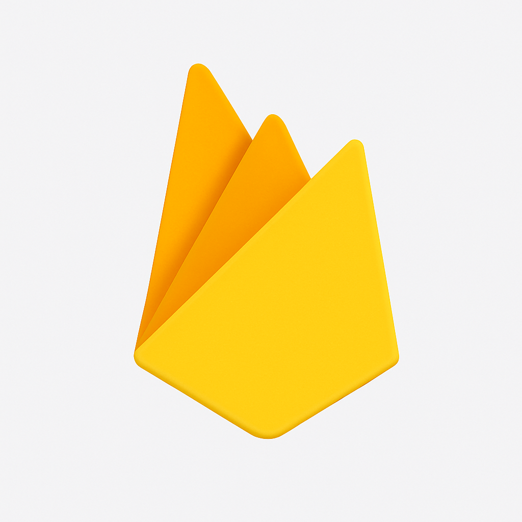 Firebase logo - Backend-as-a-Service platform