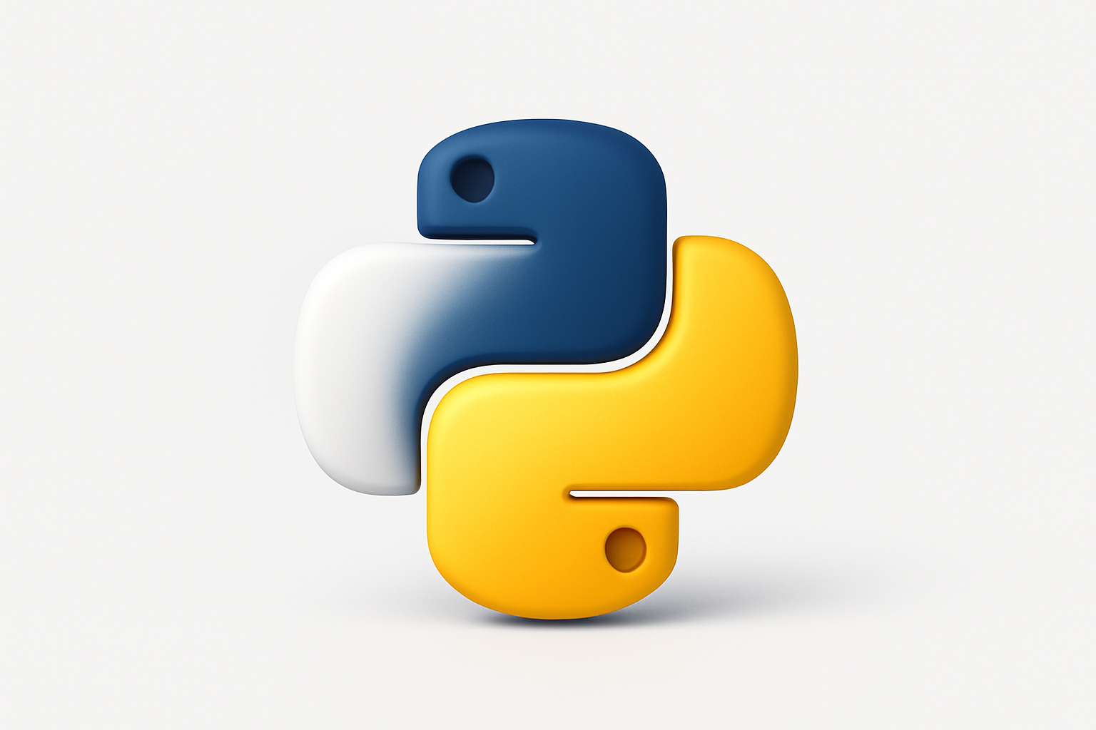 Python programming language logo - Backend development technology